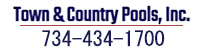 Town and Country Pool, Inc. | Ypsilanti, Michigan | Swimming Pool Equipment & Supplies